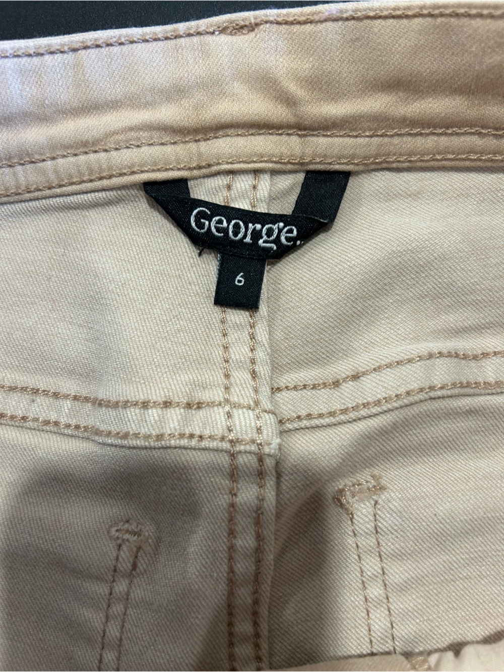 George Women’s Beige Pants - Picture 3 of 3